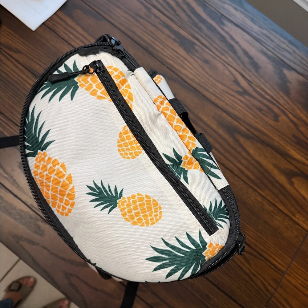 Pineapple Print Backpack Cooler - image 5